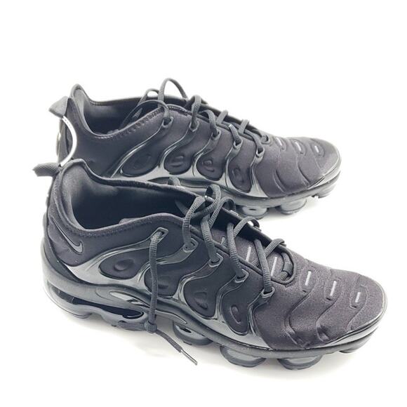 Size 12.5 - Nike Air VaporMax Plus Low Triple Black - BRAND NEW NO BOX